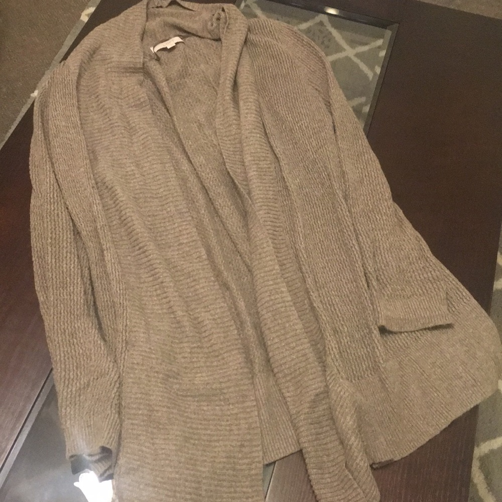Loft open front cardigan